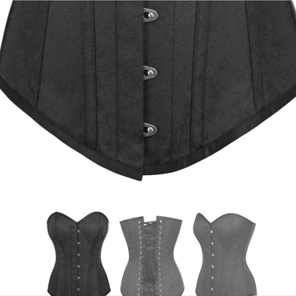 New True Steel boned striped Corset. - Picture 9 of 12